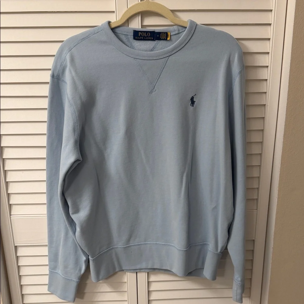 Polo by Ralph Lauren Light Blue Sweatshirt - Picture 1 of 3